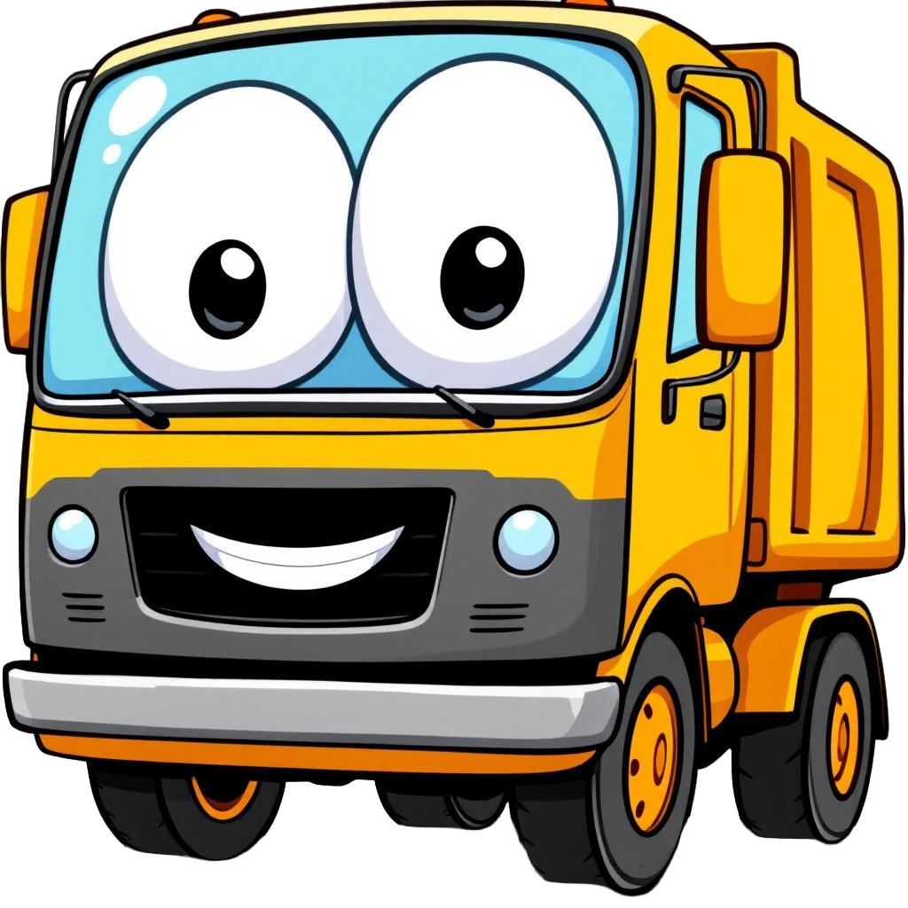 Tappy the trash truck